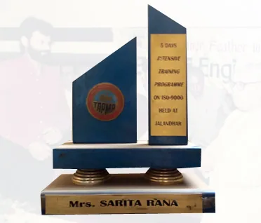 Sarita Rana industry excellence recognition