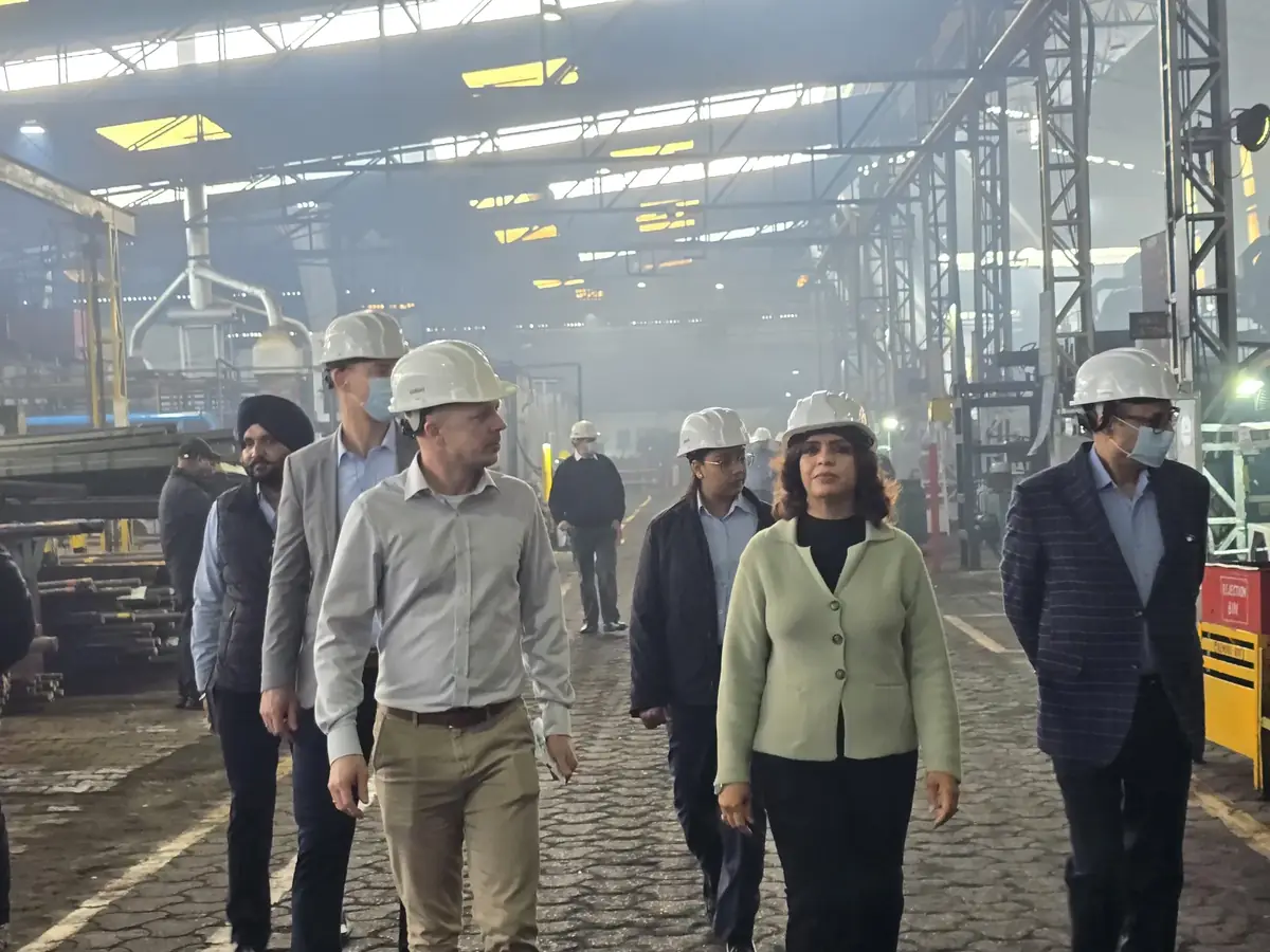 On-site quality inspection led by Sarita Rana at a manufacturing facility